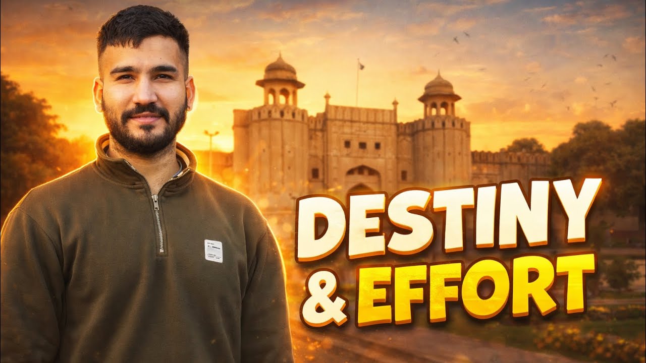 Destiny vs Effort | Mehnat, Khuloos aur Allah Ka Faisla | Lahore Vlog