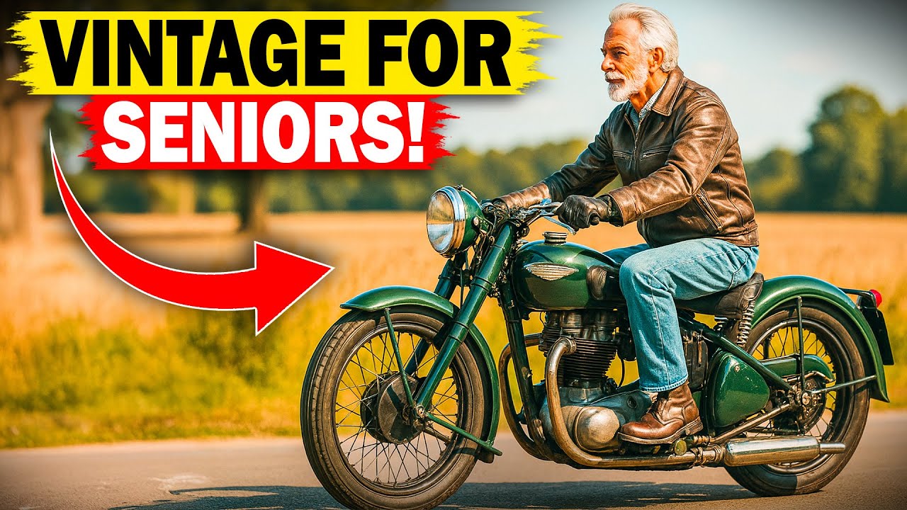 12 Vintage Motorcycles Seniors Still Love Riding