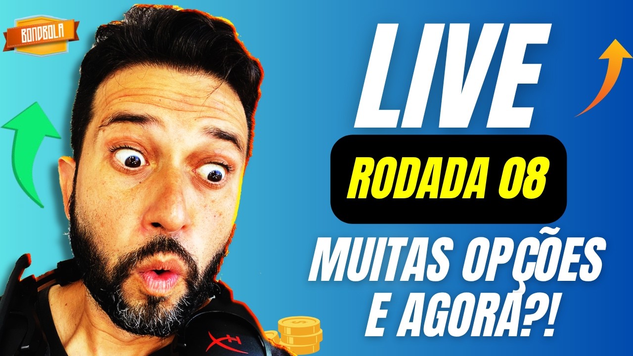 🔴LIVE CARTOLA FC 2026 |   RODADA #8 | MUITAS OP&Ccedil;&Otilde;ES?!
