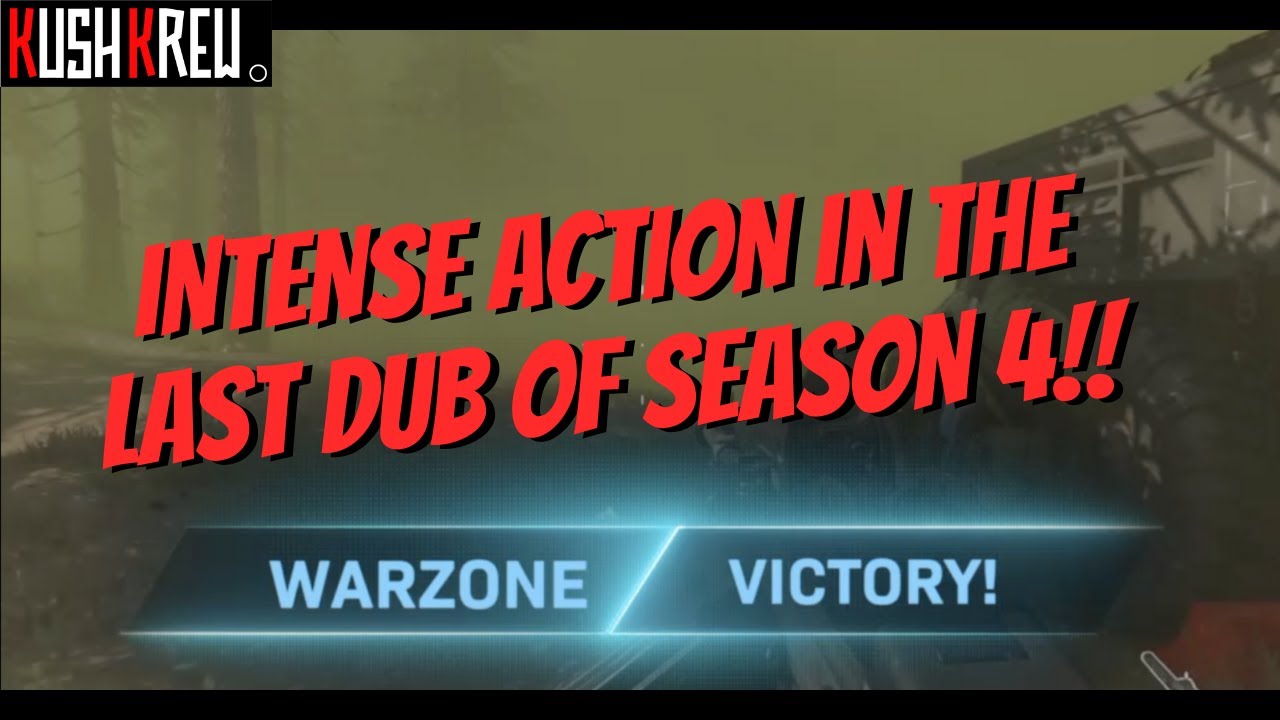 LAST DUB OF SEASON 4!! INTENSE FIGHTS AROUND THE OLD STADIUM ONE LAST TIME! KK Warzone Ep. 7