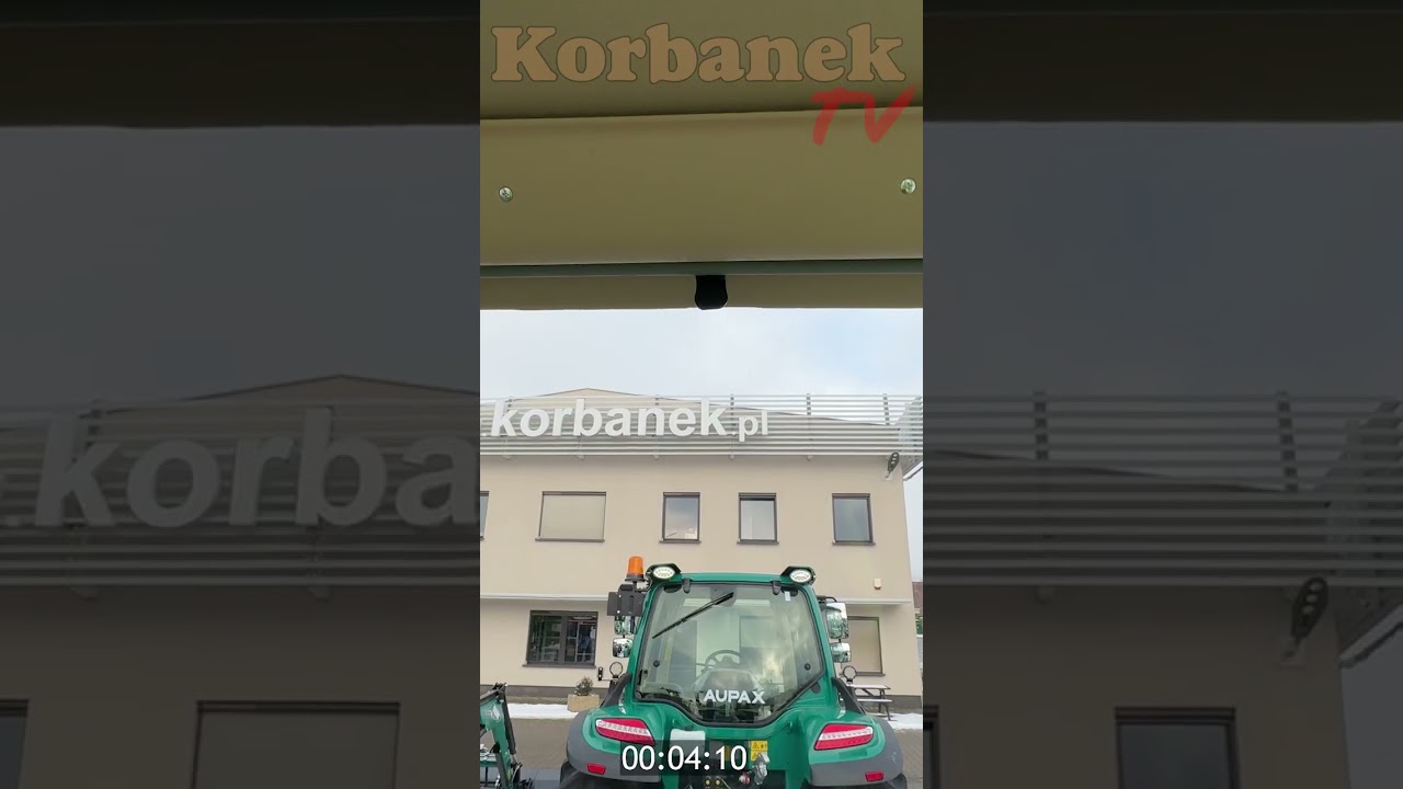 SZYBA PANORAMICZNA W CIĄGNIKU AUPAX 4110