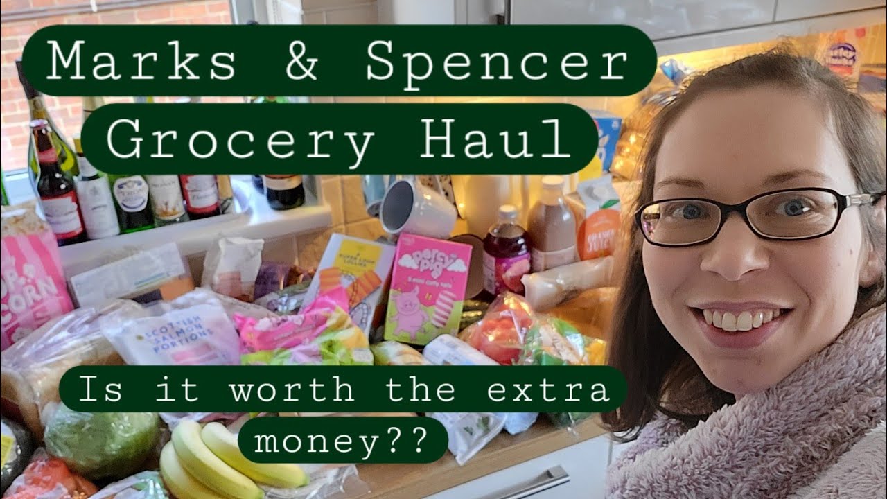 M&S Grocery Haul | Meal Plan | Family of 5 | How Much Did It Cost? | Is It Worth It?
