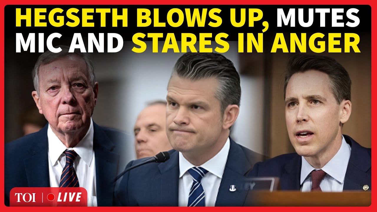 US Senate LIVE: &lsquo;Save The Lecture&rsquo;: Pete Hegseth Explodes, Turns Off Mic During Fiery Testimony