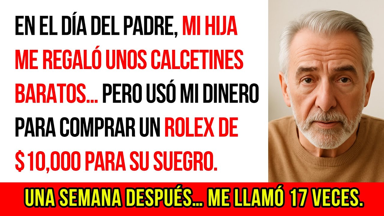 Ella Me Regaló Un Par de Calcetines… Pero Compró un Rolex de 10.000!