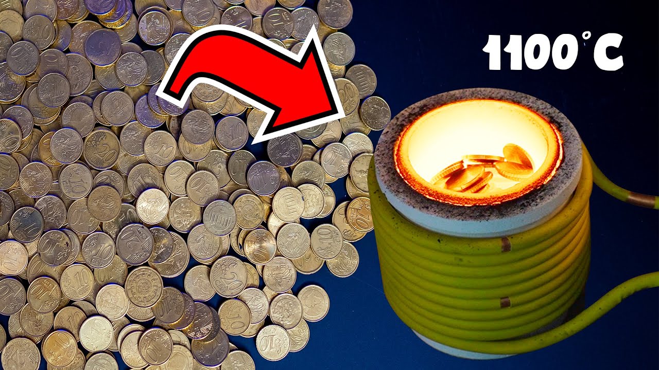 FONDRE 100 PI&Egrave;CES POUR EN FAIRE UNE G&Eacute;ANTE !