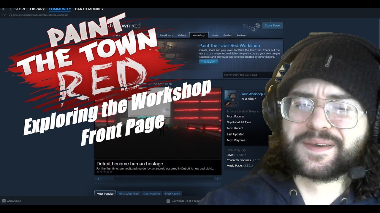 Paint the Town Red - Exploring the Workshop Front Page!