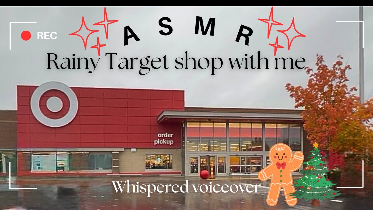 ASMR Shop With Me at Target 🛒 Relaxing Whispered Voiceover | whispers and store sounds for sleep 😴 