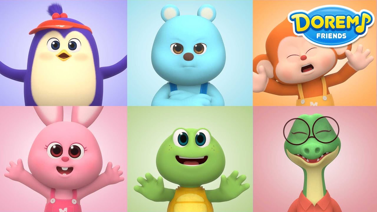 My Feelings Song│Doremi 1 Hour Playlist│Doremi Friends - Nursery Rhymes & Kids Songs