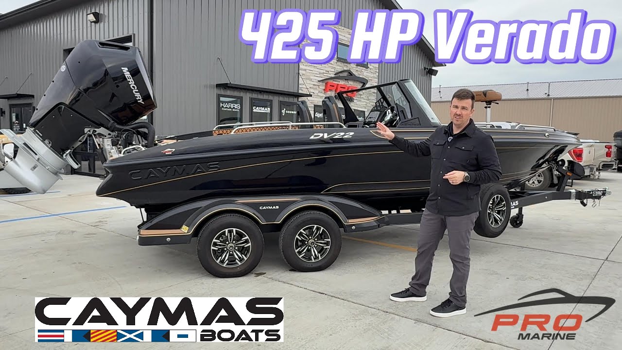 2026 Caymas DV22 with 425HP CUSTOM COLOR- Black & Gold