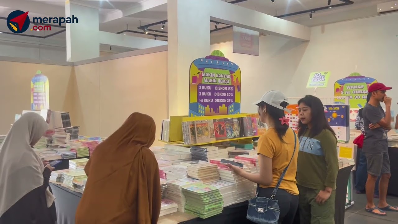 Berburu Buku Murah hanya di OOTB Taman Budaya Bandar Lampung 