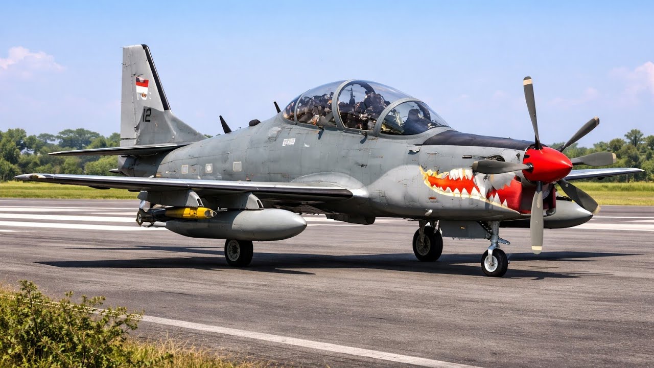 Внутри A-29 Super Tucano: лёгкий штурмовик, созданный для реальных боевых задач.