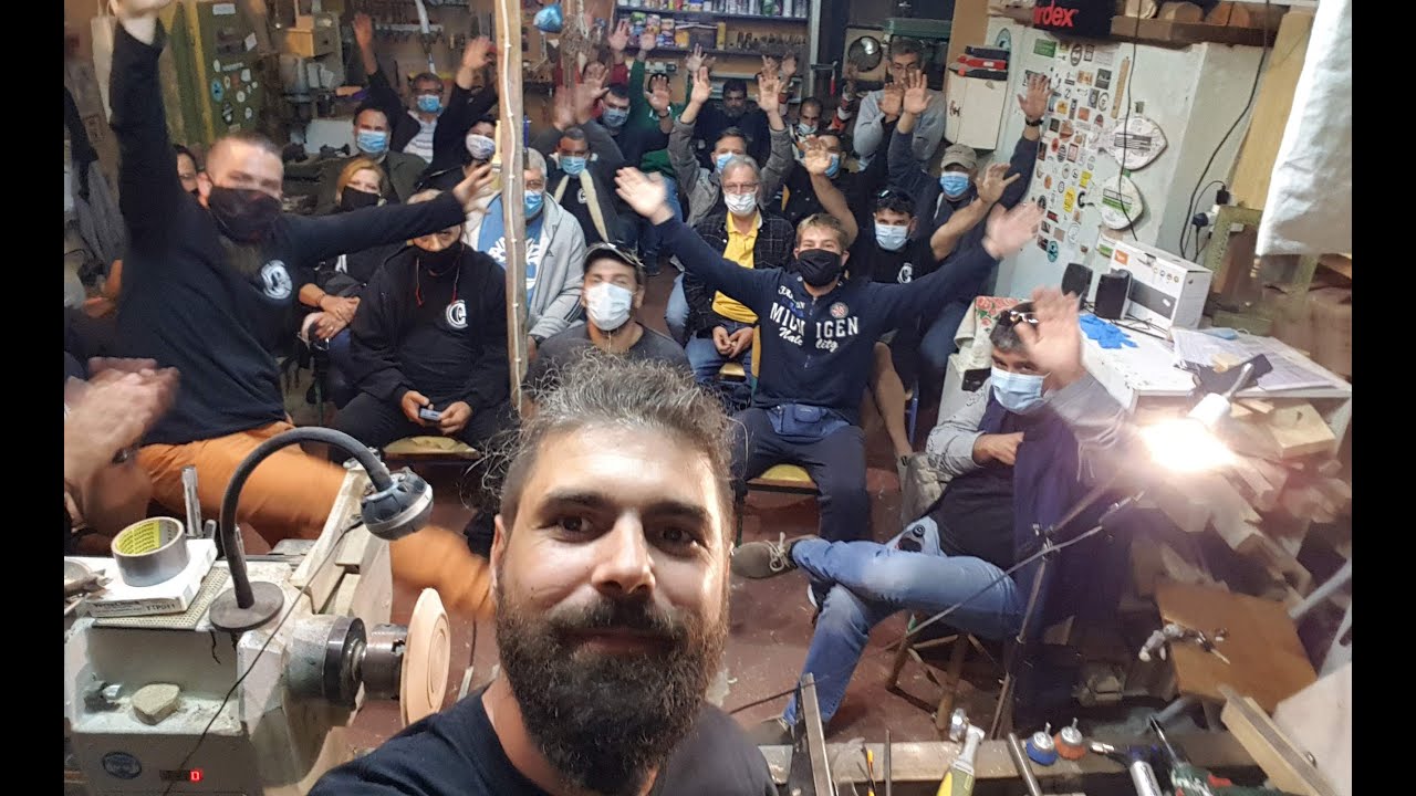 1st Greek Woodturning Team Meeting 9-10-11 / 10 / 2020