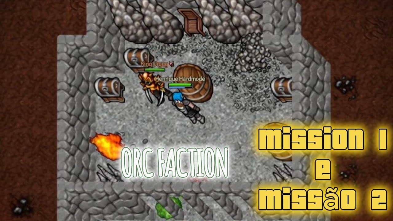 Medivia | Orc Faction | Missão 1 e 2 |