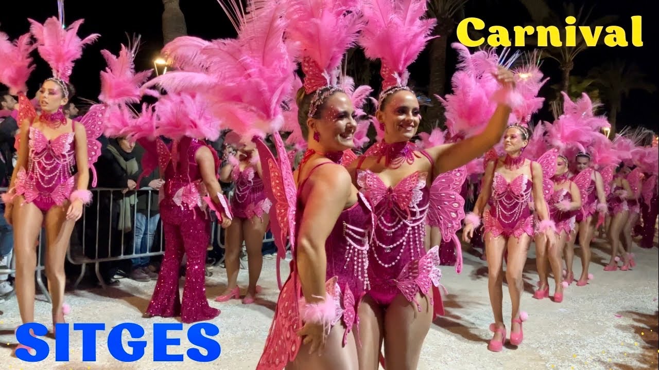 Sitges Carnival 2026 Barcelona — Rua de la Disbauxa Adult Parade Highlights