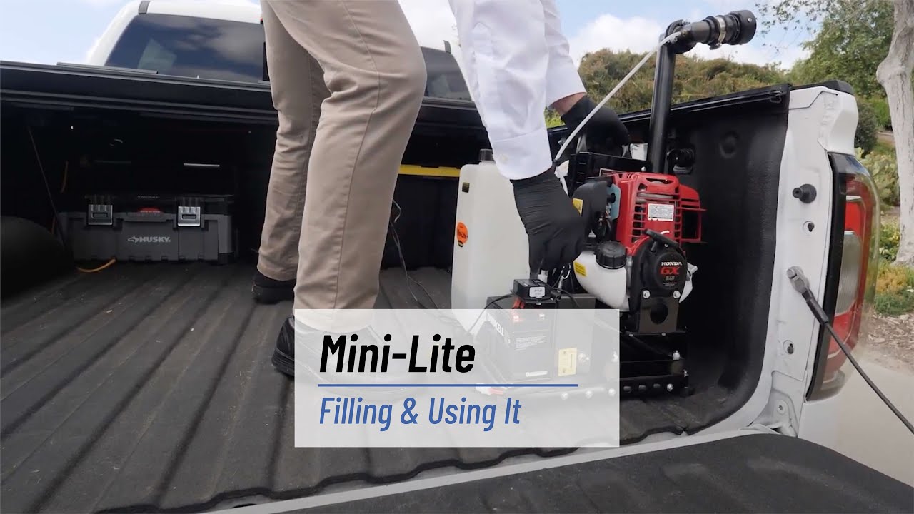 How to Fill and Use Curtis Dyna-Fog Mini-Lite Fogger