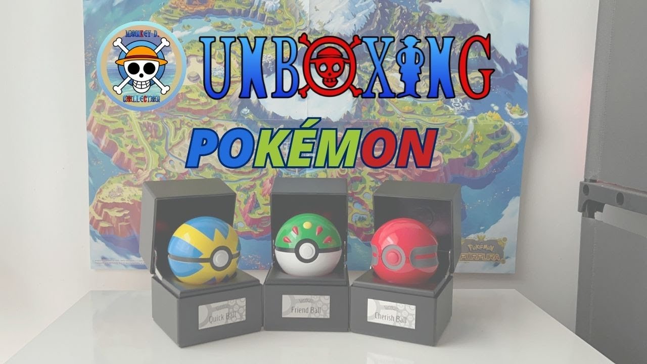 💥UNBOXING💥 Réplicas de POKÉBALL oficiales de The Wand Company Nº3 #coleccionismo #pokemon #unboxing