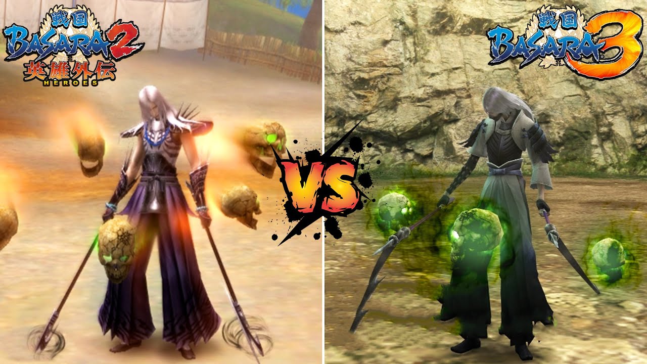 Perbedaan Skill Akechi Mitsuhide di BASARA 2 HEROES & BASARA 3 UTAGE