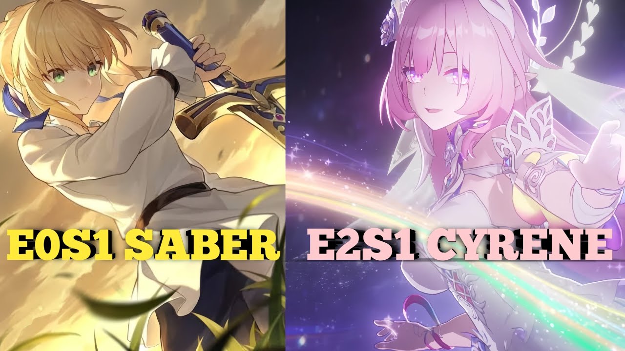 SABER E0S1 X CYRENE E2S1 MOC 3.6 - HONKAI STAR RAIL