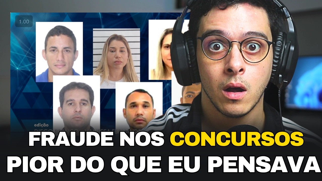 FRAUDES NOS CONCURSOS! FANT&Aacute;STICO MOSTROU TUDO!