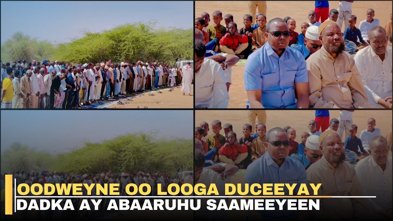 Oodweyne oo looga duceeyay dadka ay abaaruhu saameeyeen