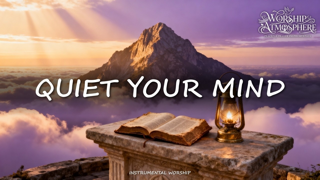 Quiet Your Mind 🕊️ | Deep Soaking Worship Instrumental Prayer Music to Calm Anxiety and Rest