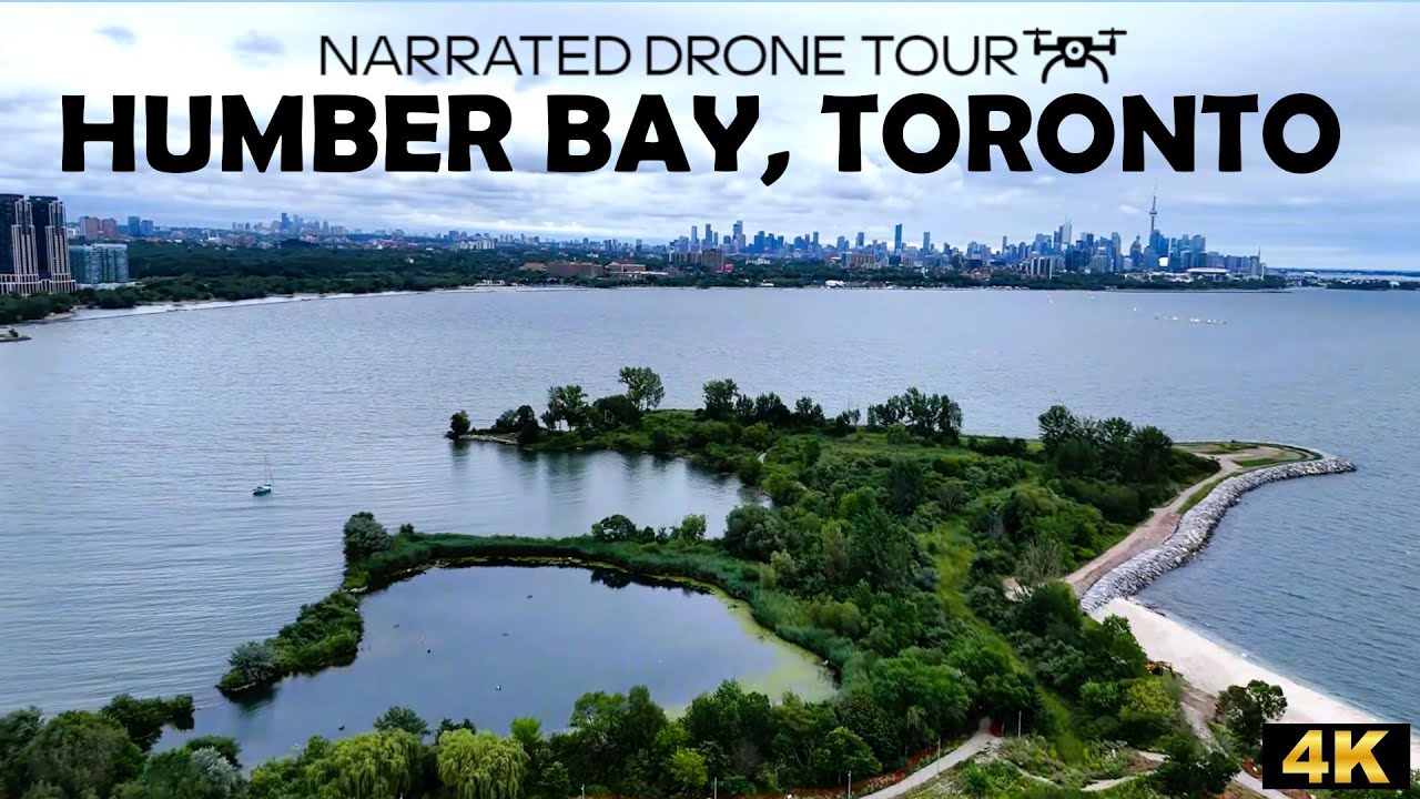 Soaring Over Humber Bay 🌅 | 4K Drone Views of Toronto's Waterfront Gem