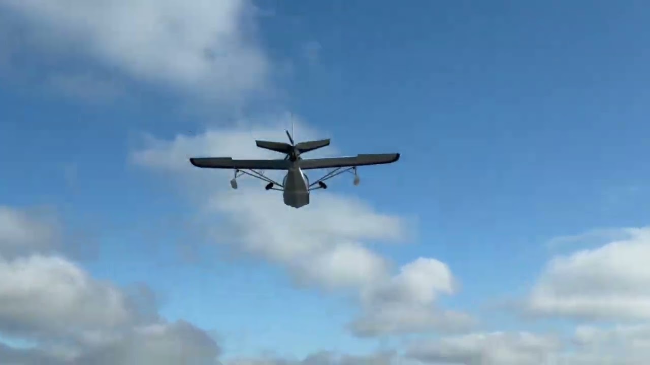 Searey landing and skiing