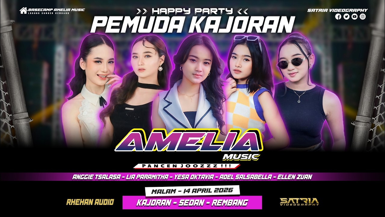 🔴LIVE AMELIA MUSIC PANCEN JOOS - HAPPY PARTY 
