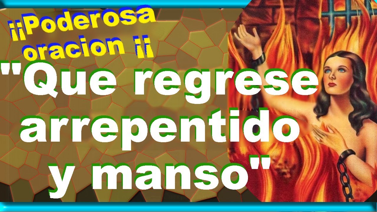 ORACION al ANIMA SOLA para REGRESAR AMANSAR y DOMINAR a la PAREJA