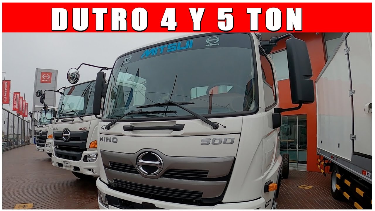 Renovados HINO DUTRO de 4 y 5 toneladas |  Frigoking: Innovación en el transporte frigorífico.
