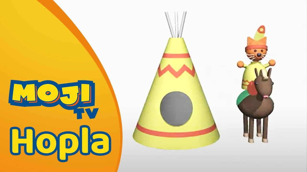 LATEN WE DOMINO SPELEN 😁 | HOPLA 🐇 | Nederlandse Kinderseries | MojiTV