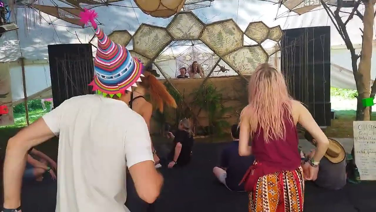 SpaceDrummer a Lucie Aestra - UfoBufo Chill Out Stage 2022