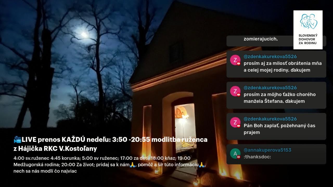 LIVE : sv.ruženec