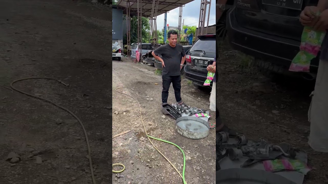 Yang bener aja RUHI DONK  pakai aqua #dekareset #automobile #vios #bengkel