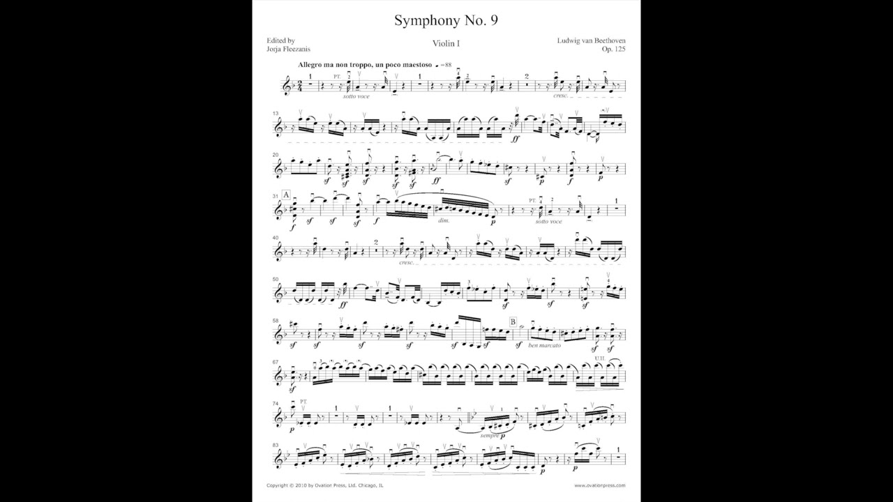 9th Symphony, Finale (Beethoven) - Sped Up