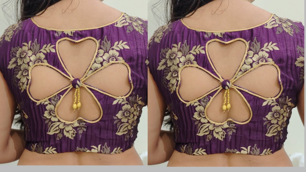 Blouse Back Neck Designs | Blouse Design Back Neck Cutting And Stitching |Blouse Ki Design