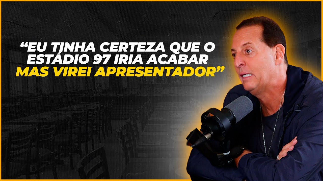 Eu tinha certeza que IRIA ACABAR o Estádio 97, mas virei apresentador