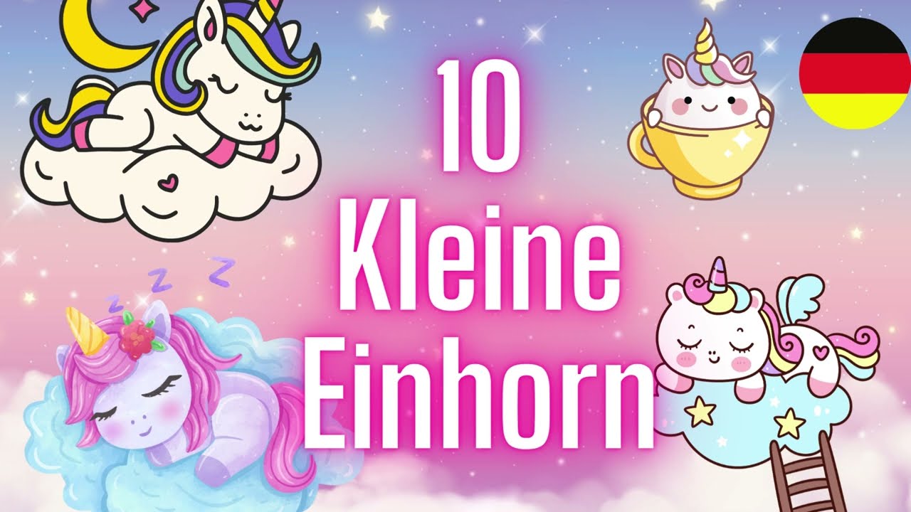 Das Einhorn Lied - KINDERLIEDER  🦄 - Mehr Kinderkinderreime - Deutsches Kinderlied