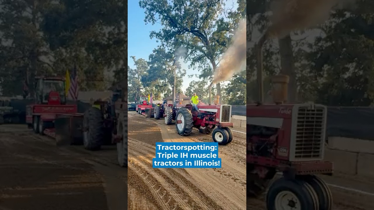 Tractorspotting: IH muscle in Illinois!