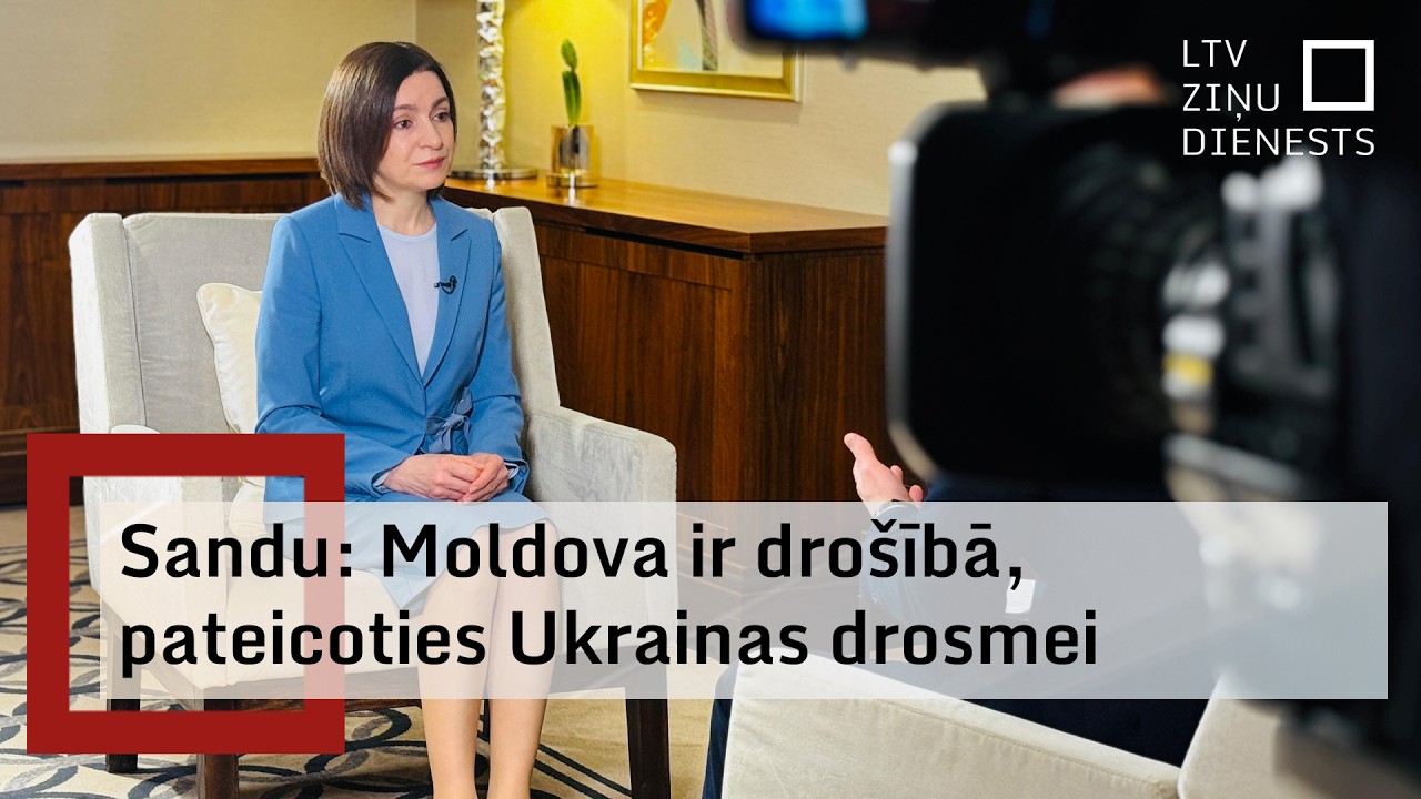 Интервью с президентом Молдовы Майей Санду (с субтитрами)