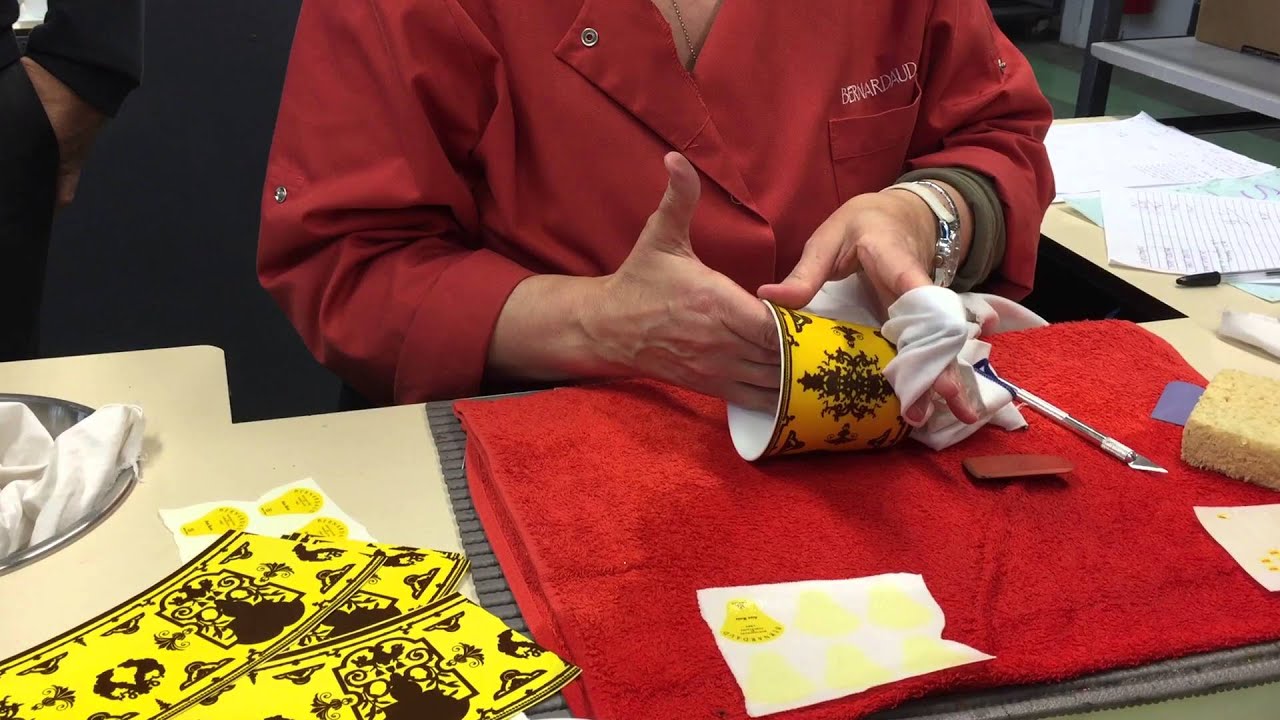 Decorating Porcelain at Bernardaud