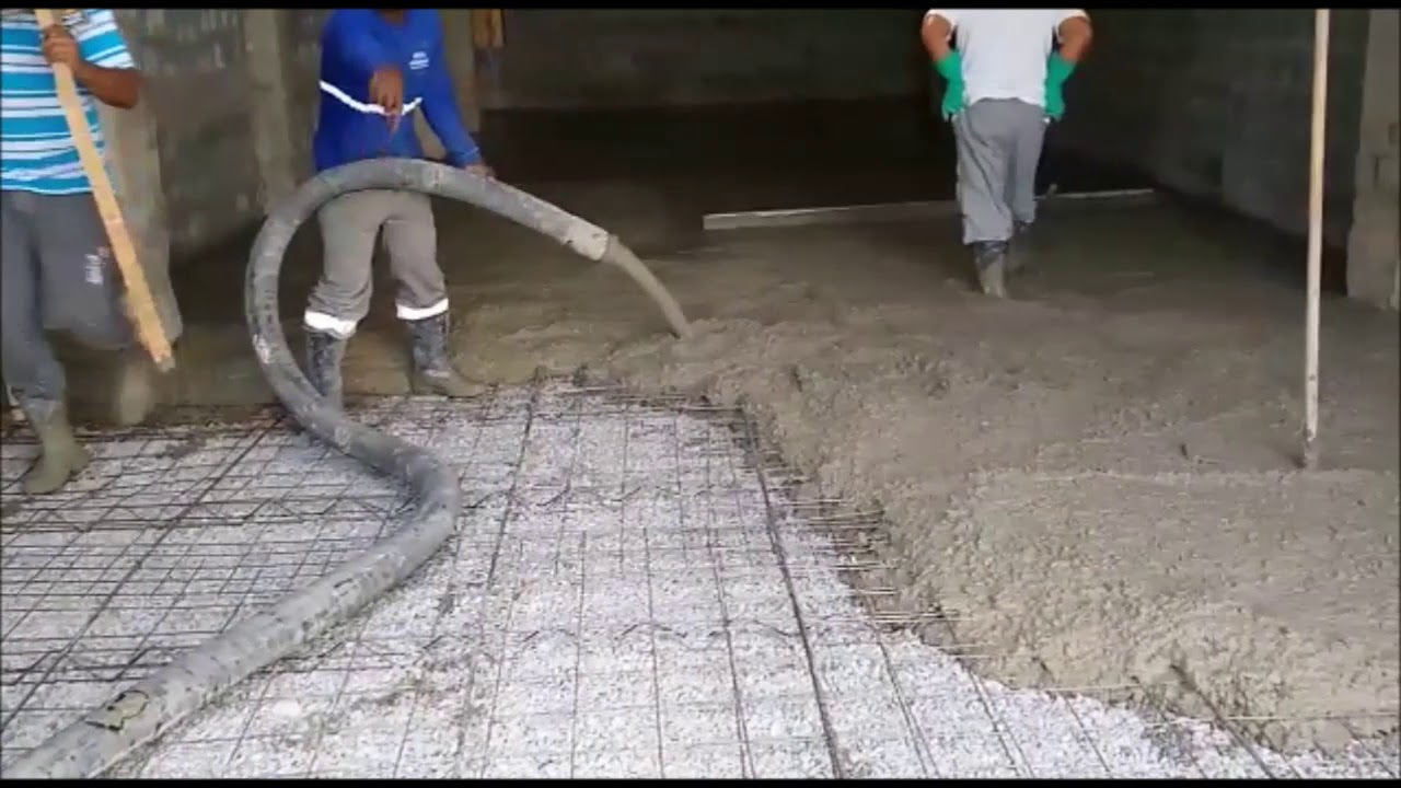 Piso polido com Concreto Usinado // ADMIX Concreto - Cliente Marcio, São Paulo-SP