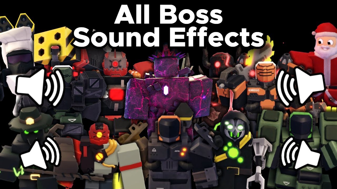 TDX All Boss Sound Effects