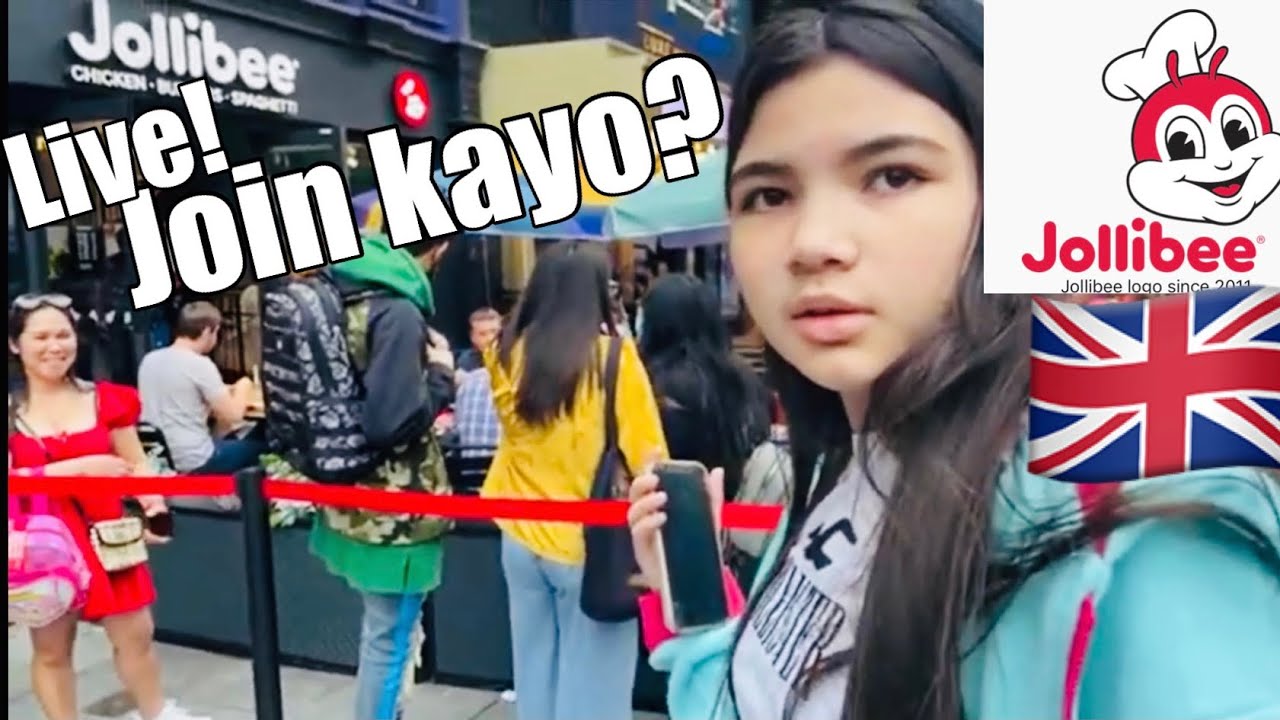 JOLLIBEE LIVE! - BEST Filipino fast-food restaurant in London Leicester Square. Live! Jo-join kayo?