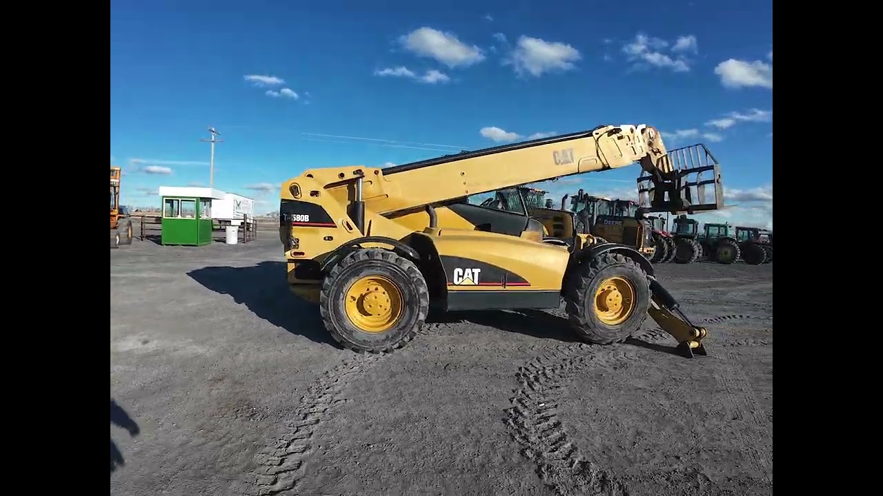 2004 CAT TH580B Telehandler ~11,000lbs