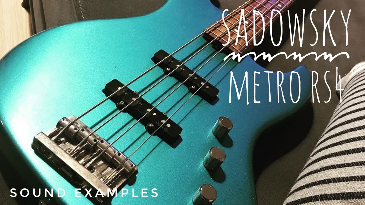 Sadowsky Metro RS4 Sound Examples