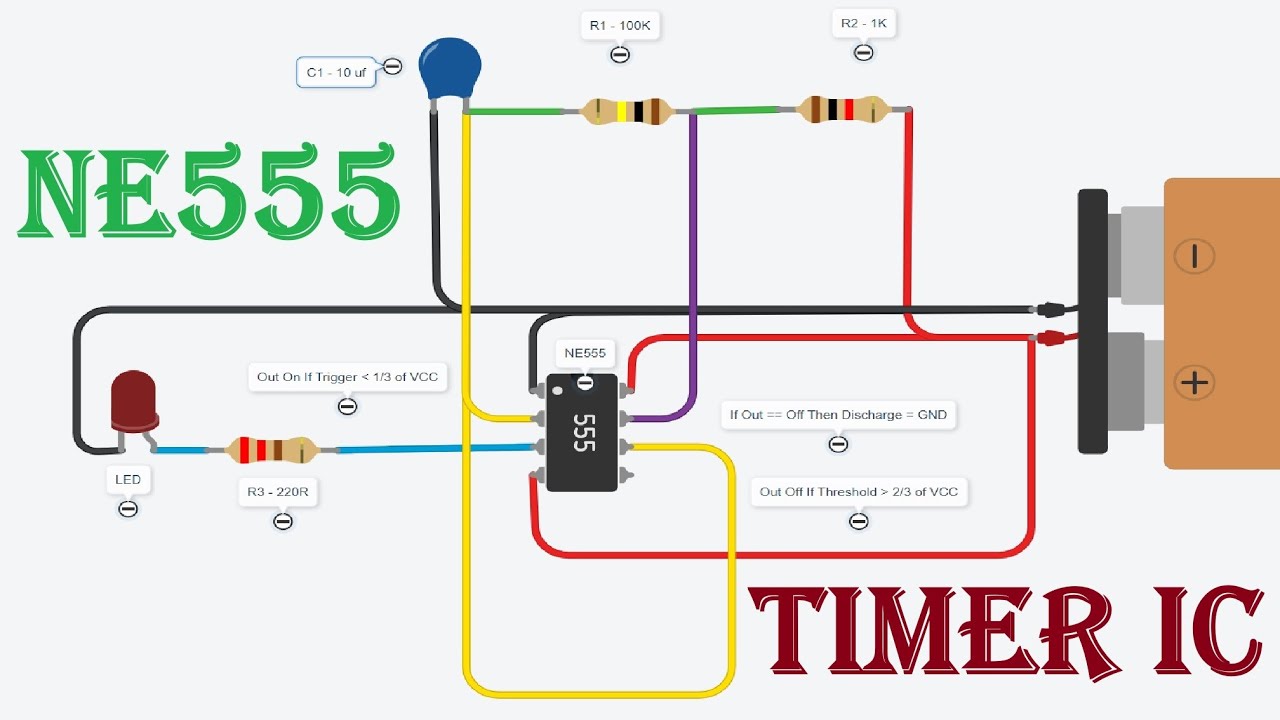 Timer IC NE555