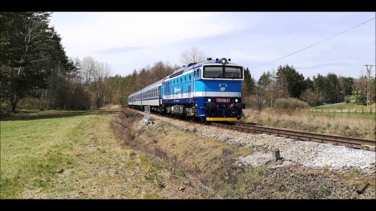Vlaky/ Trains Studenec 15.4.2020