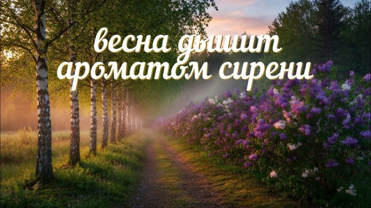 Аромат сирени | Весёлая весенняя песня о радости и любви
