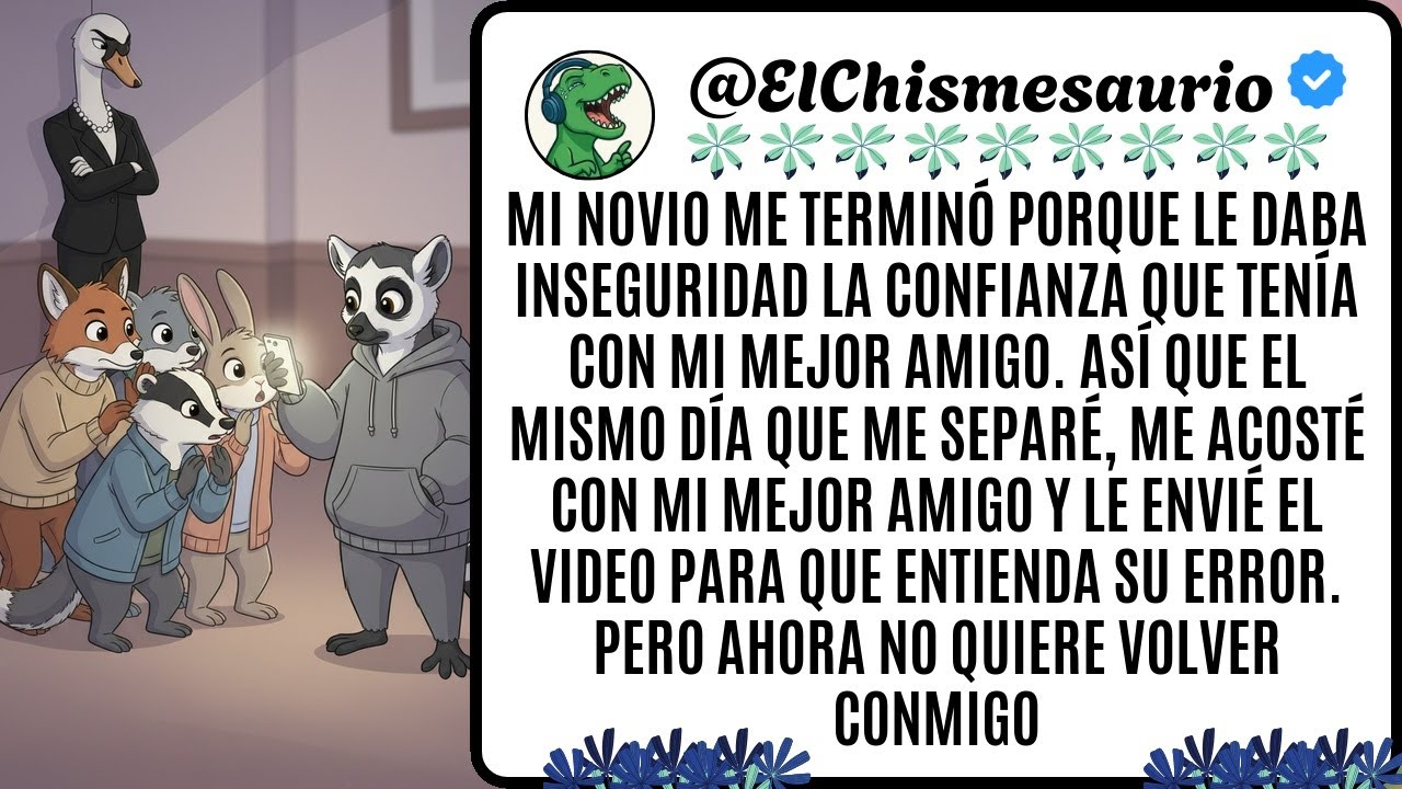 Mi novio me terminó porque le daba inseguridad la confianza que tenía con mi mejor amigo.